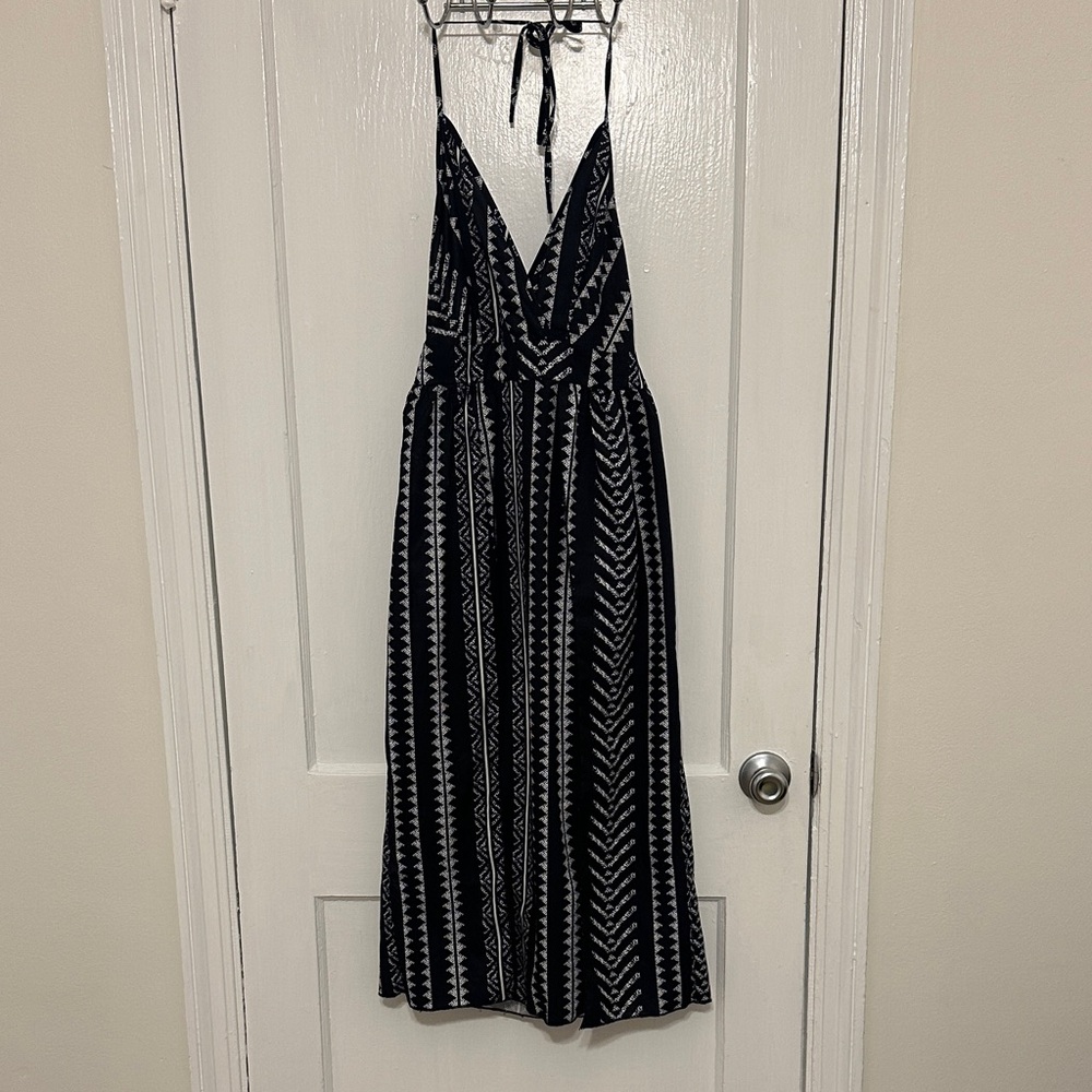 SHEIN Tribal-Geometric Maxi Dress
